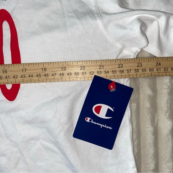 Champion White and Red San Diego State Tee Women’s Large - Picture 7 of 8